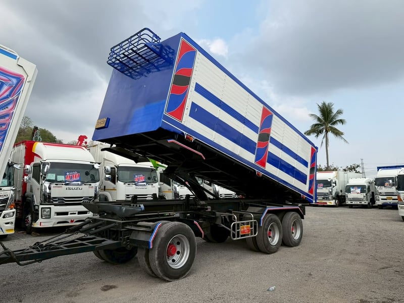 HINO FM 344แรงม้า รถบรรทุก 10ล้อ พ่วงแม่ลูก ปี2017 เลขไมล์น้อยกว่า 500,000 กม.