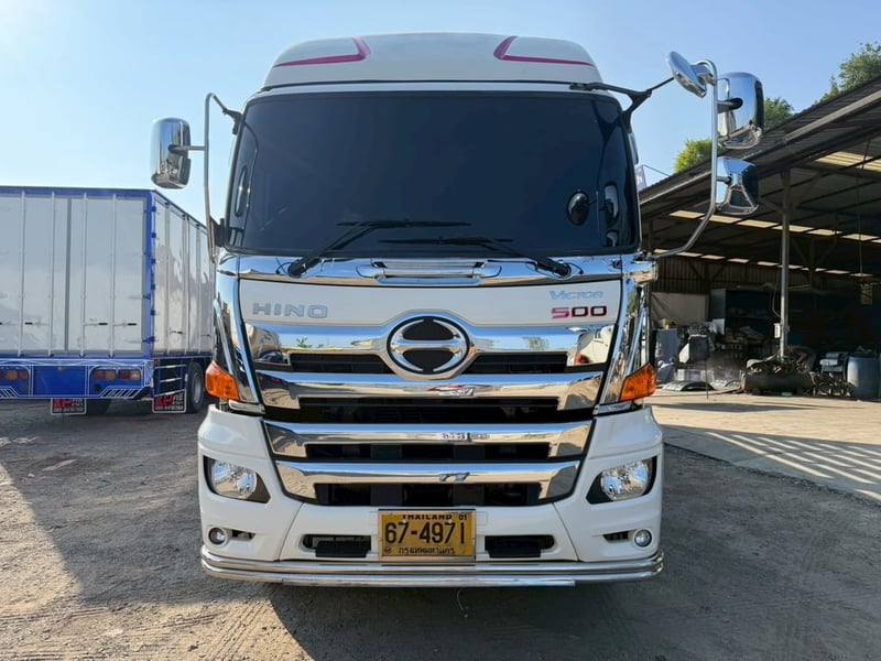 HINO GY 380แรงม้า รถบรรทุก 12ล้อ กระบะคอกสูง ปี2021