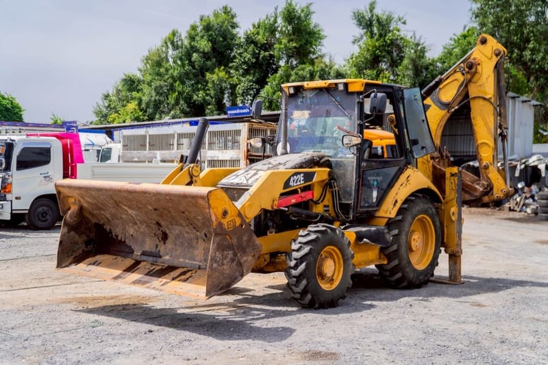 รถ JCB CATERPILLAR รุ่น 422E" 