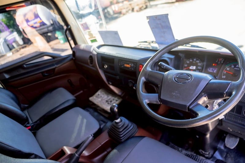 HINO FC 175แรงม้า รถบรรทุก 6ล้อ โม่ผสมปูน ปี2020 เลขไมล์ 50,000 กม.