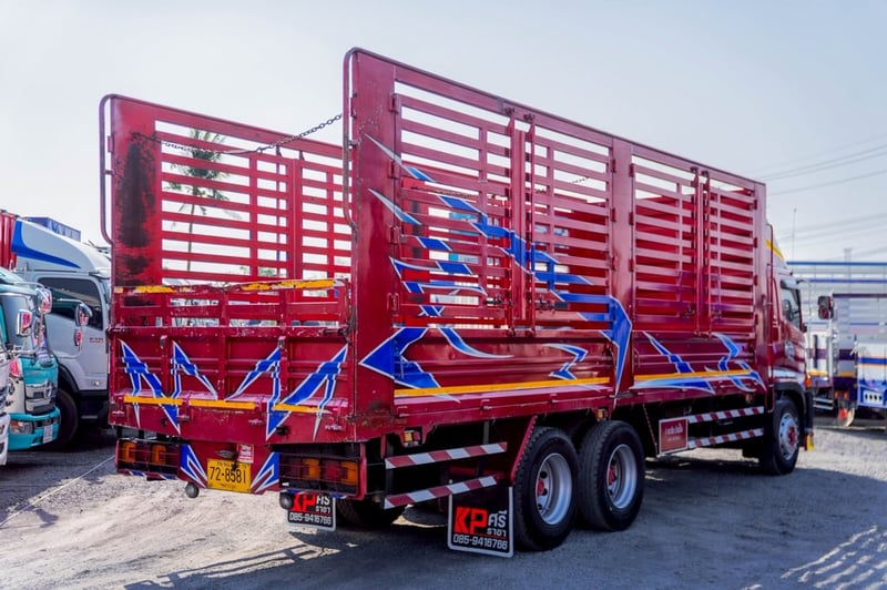 HINO FG 260แรงม้า รถบรรทุก 6ล้อ กระบะคอกสูง ปี2022