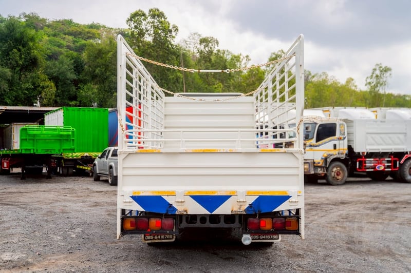 HINO FC 210แรงม้า รถบรรทุก 6ล้อ กระบะคอกสูง ปี2023