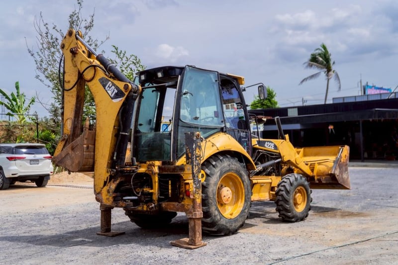 รถ JCB CATERPILLAR รุ่น 422E" รถ JCB CATERPILLAR รุ่น 422E"
