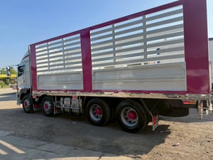 HINO GY 380แรงม้า รถบรรทุก 12ล้อ กระบะคอกสูง ปี2021