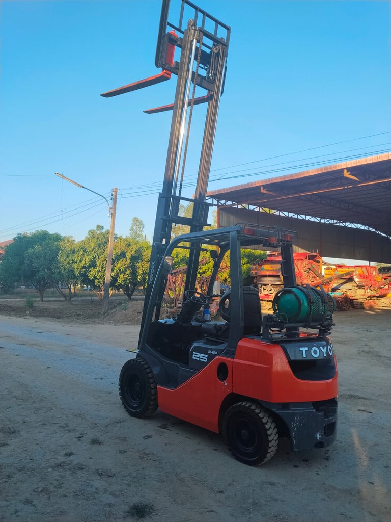 ขายโฟล์คลิฟท์Toyotaรุ่น8 ปี2018