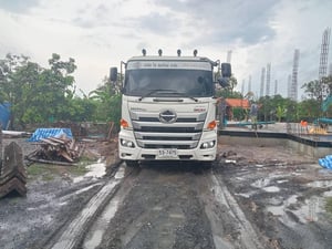 HINO FM รถบรรทุก 10ล้อ โม่ผสมปูน ปี2023 เลขไมล์ 62,119 กม.