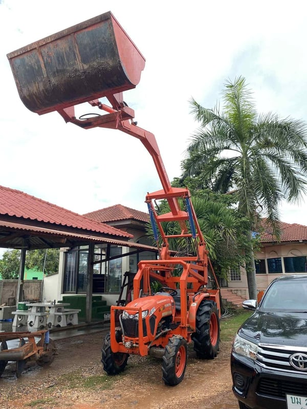 KUBOTA L5018DT รถไถ 50 แรงม้า ปี 2018 พร้อมใบมีดและผานพรวน