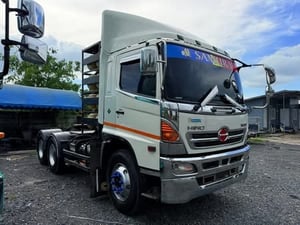 สิบล้อหัวลาก HINO 360 ก๊าซโรงงานปี55 พร้อมใช้มีระบบPTO ยางเต็ม สิบล้อหัวลาก HINO 360 ก๊าซโรงงานปี55 พร้อมใช้มีระบบPTO ยางเต็ม