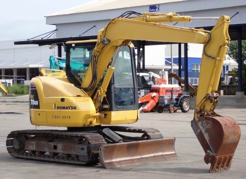 รถขุดแมคโคร KOMATSU PC78US-8 ปี2020