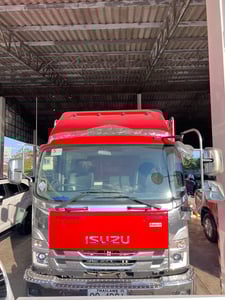 ISUZU FRR 210แรงม้า รถบรรทุก 6ล้อ กระบะคอกสูง ปี2022 เลขไมล์น้อยกว่า 50,000 กม.