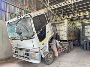 HINO FH224B-20114 260แรงม้า รถบรรทุก หัวลาก 10ล้อ เซมิดั้มพ์ ปี1992 เลขไมล์มากกว่า 800,000 กม.