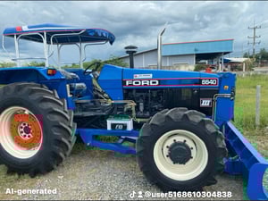 รถไถฟอร์ดรุ่น 6640 และรุ่น 5640 ตู้แอร์เกียร์กลางเช็ค 100 และทีเอสเก้าศูนย์