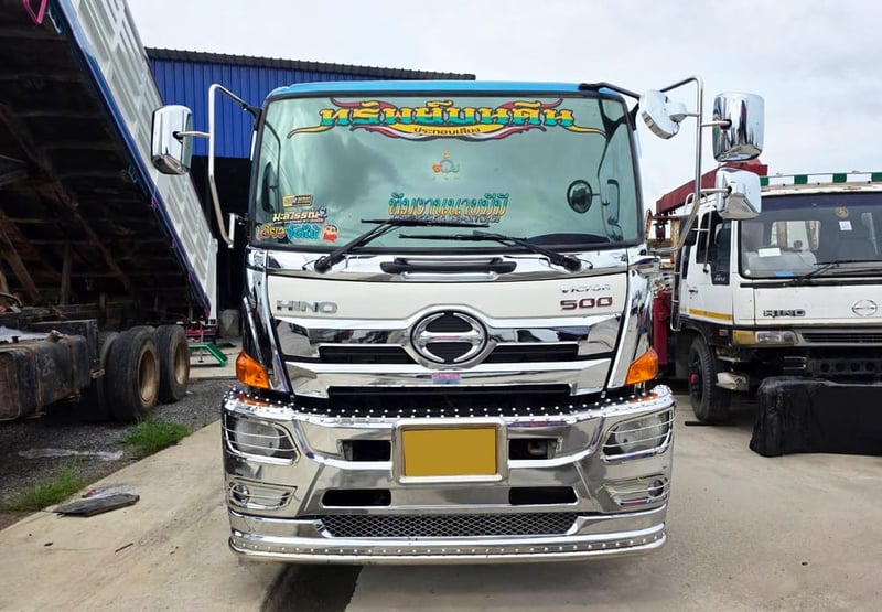 HINO FG 240แรงม้า รถบรรทุก 6ล้อ ดั้มพ์ ปี2017 HINO FG 240แรงม้า รถบรรทุก 6ล้อ ดั้มพ์ ปี2017