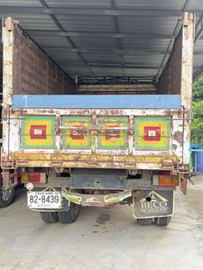 ขายรถหกล้อ HINO 165 แรง ดัมพ์เกษตร