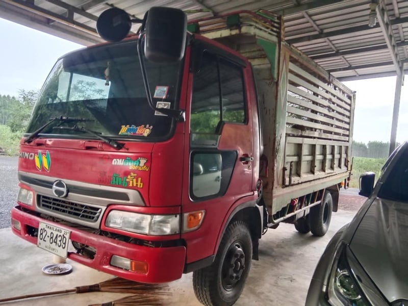 ขายรถหกล้อ HINO 165 แรง ดัมพ์เกษตร