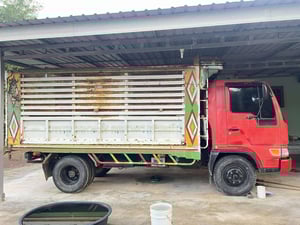 ขายรถหกล้อ HINO 165 แรง ดัมพ์เกษตร