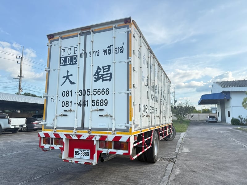 HINO FG 212แรงม้า รถบรรทุก 6ล้อ ตู้แห้ง ปี2012 เลขไมล์น้อยกว่า 100,000 กม.