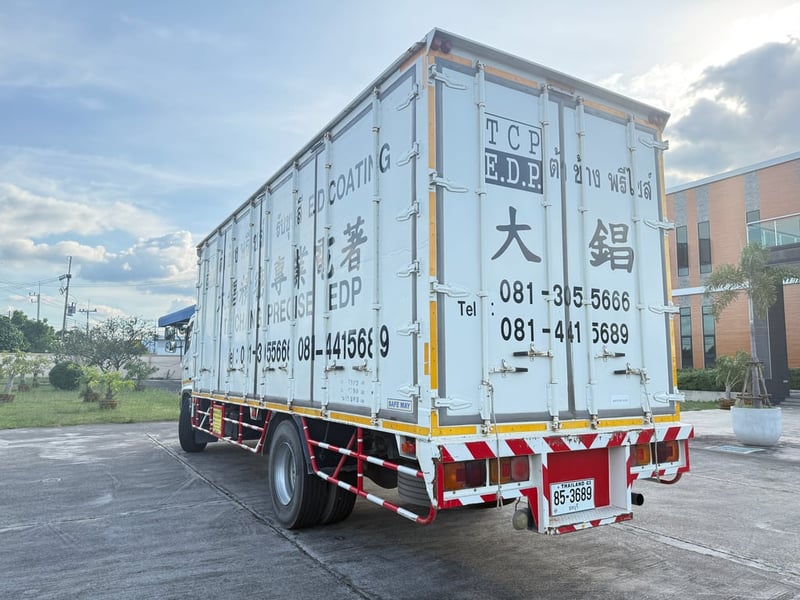 HINO FG 212แรงม้า รถบรรทุก 6ล้อ ตู้แห้ง ปี2012 เลขไมล์น้อยกว่า 100,000 กม.