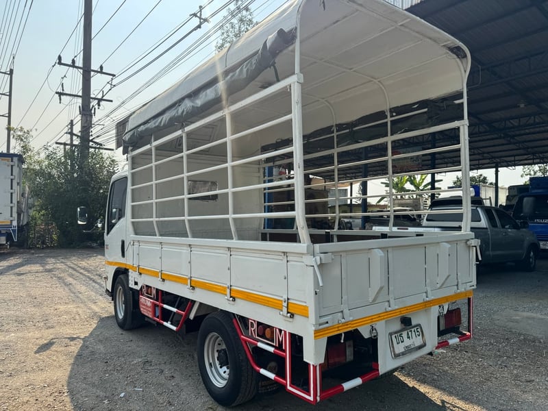 ISUZU NLR รถบรรทุก 4ล้อ กระบะคอกสูง ปี2018 เลขไมล์น้อยกว่า 500,000 กม.
