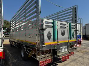 ขายค่ะ ISUZU FRR 190แรงม้า รถบรรทุก 6ล้อ กระบะคอกสูง ปี2018