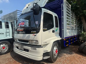 ISUZU FTR 200แรงม้า รถบรรทุก 6ล้อ กระบะคอกสูง ปี2008