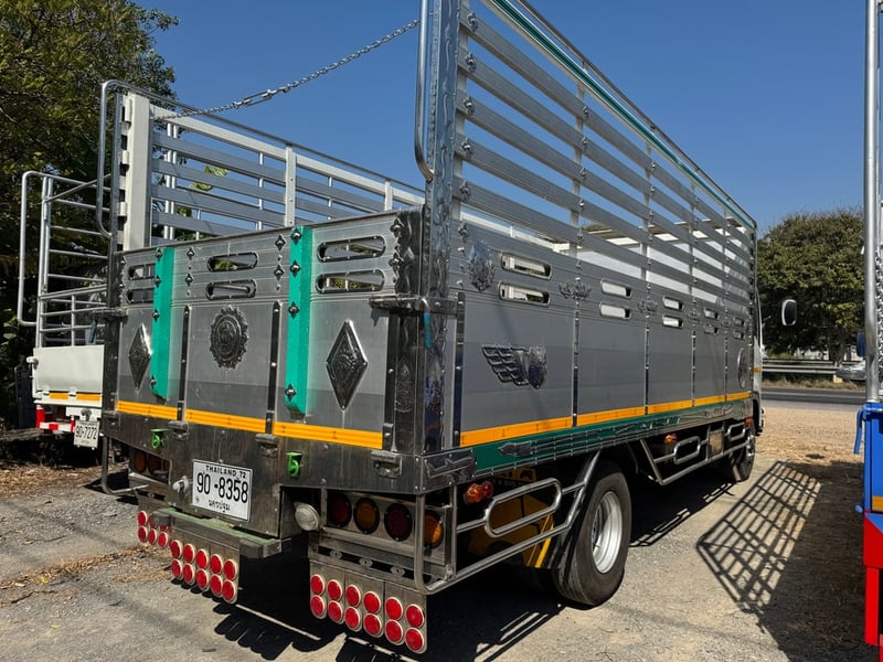 ขายค่ะ ISUZU FRR 190แรงม้า รถบรรทุก 6ล้อ กระบะคอกสูง ปี2018