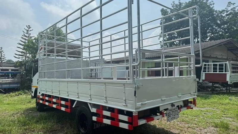 ISUZU NPR รถบรรทุก 6ล้อ กระบะคอกสูง ปี2009 ISUZU NPR รถบรรทุก 6ล้อ กระบะคอกสูง ปี2009