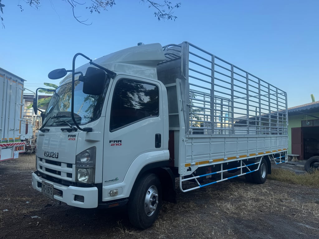 ขายค่ะ ISUZU FRR รถบรรทุก 6ล้อ กระบะคอกสูง ปี2015