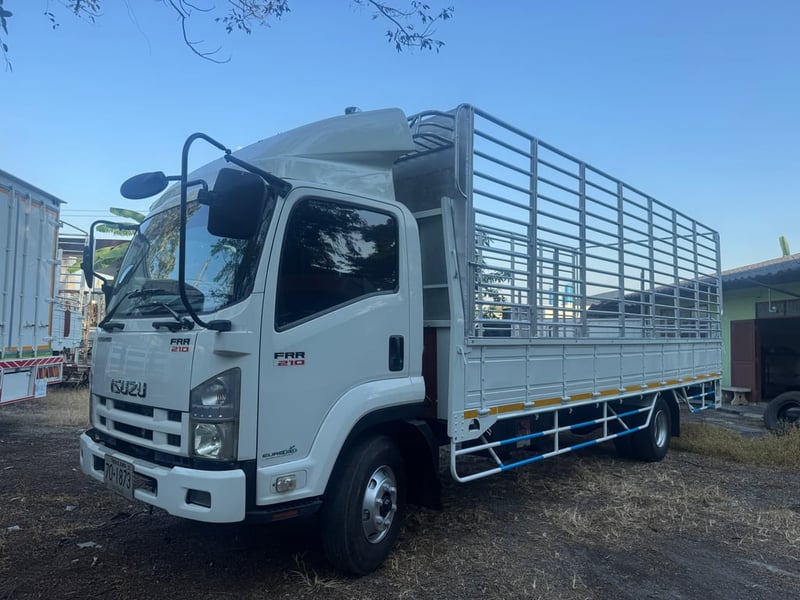 ขายค่ะ ISUZU FRR รถบรรทุก 6ล้อ กระบะคอกสูง ปี2015