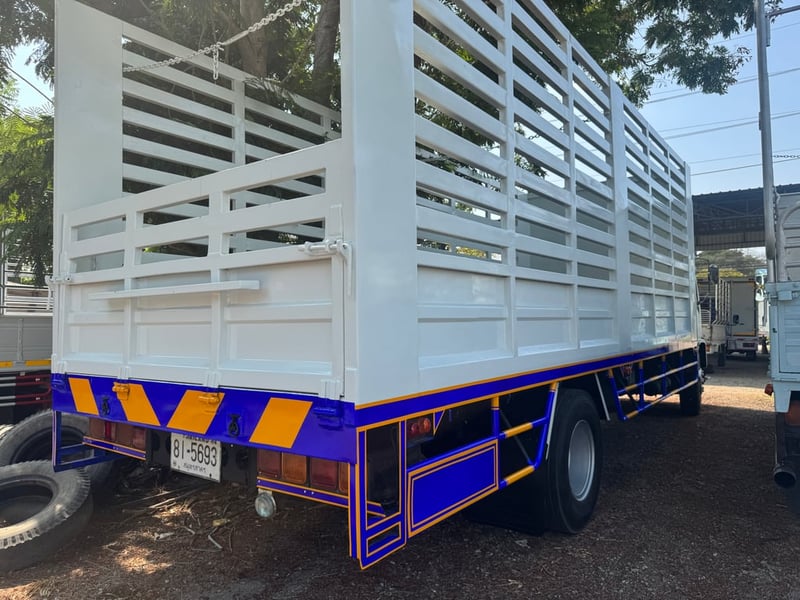 ISUZU FTR 200แรงม้า รถบรรทุก 6ล้อ กระบะคอกสูง ปี2008