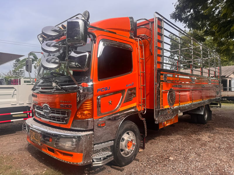 HINO FC รถบรรทุก 6ล้อ กระบะคอกสูง ปี2019