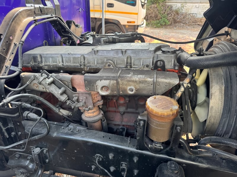 ISUZU FTR 200แรงม้า รถบรรทุก 6ล้อ กระบะคอกสูง ปี2008