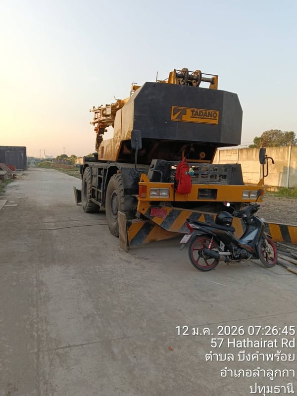ขายด่วน รถเครน TADANO TR250M-5 (25 ตัน) มีเอกสารพร้อมทำทะเบียน