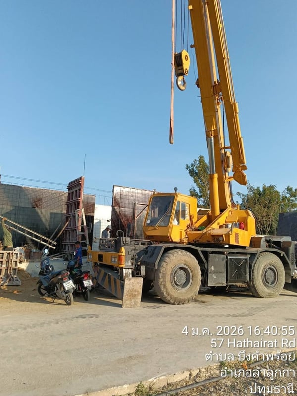 ขายด่วน รถเครน TADANO TR250M-5 (25 ตัน) มีเอกสารพร้อมทำทะเบียน