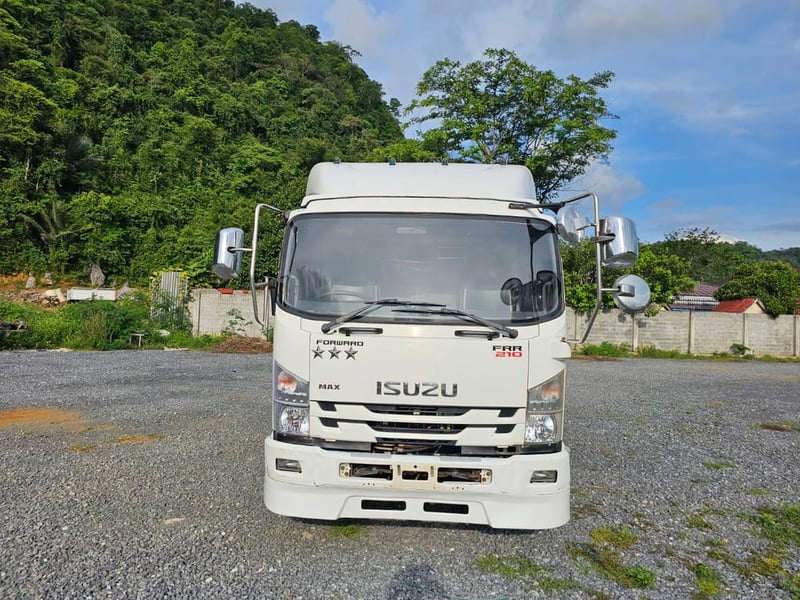 ISUZU FRR 210แรงม้า รถบรรทุก 6ล้อ ดั้มพ์ ปี2022 เลขไมล์น้อยกว่า 100,000 กม.
