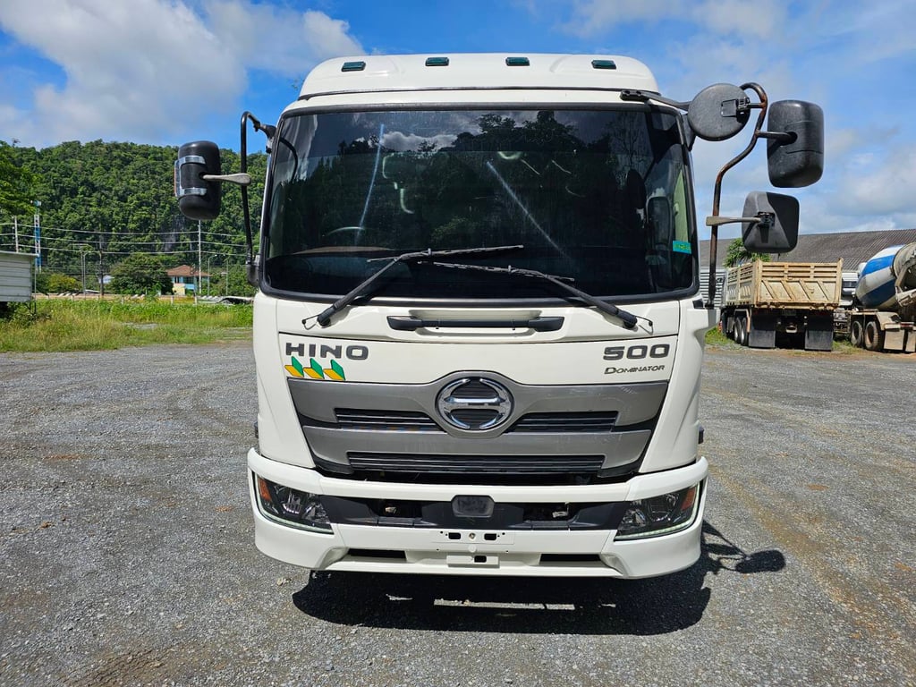 HINO FC 210แรงม้า รถบรรทุก 6ล้อ ดั้มพ์ ปี2022 เลขไมล์ 110,000 กม. HINO FC 210แรงม้า รถบรรทุก 6ล้อ ดั้มพ์ ปี2022 เลขไมล์ 110,000 กม.