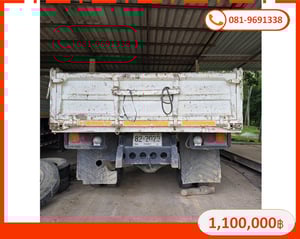 ISUZU FTR 240แรงม้า รถบรรทุก 6ล้อ กระบะเหล็กติดเครน 3 ตัน ปี2012