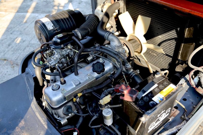 รถฟอร์คลิฟท์ TOYOTA 6FG10 รุ่น6 ยกได้ 1 ตัน  มือสองจากญี่ปุ่น
