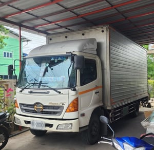 ขาย!! เจ้าของขายเอง คุยราคาได้ หกล้อ HINO ทนแรง เม็กก้า150 แรงม้า ปี 46  ตู้ ยาว 5.60 เมตร
