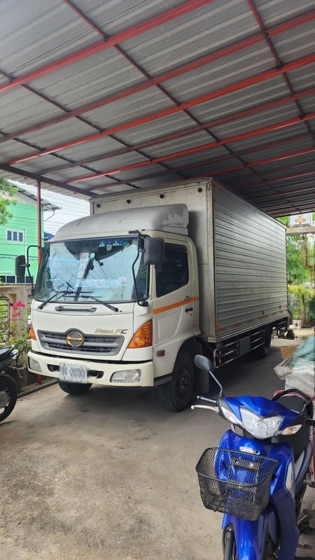 ขาย!! เจ้าของขายเอง คุยราคาได้ หกล้อ HINO ทนแรง เม็กก้า150 แรงม้า ปี 46  ตู้ ยาว 5.60 เมตร