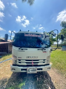ISUZU FRR 210แรงม้า รถบรรทุก 6ล้อ ดั้มพ์ ปี2021