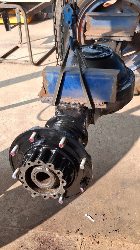 เสื้อเพลารถสิบล้อ isuzu TX สำหรับทำสาลีลากจูงรถไถ