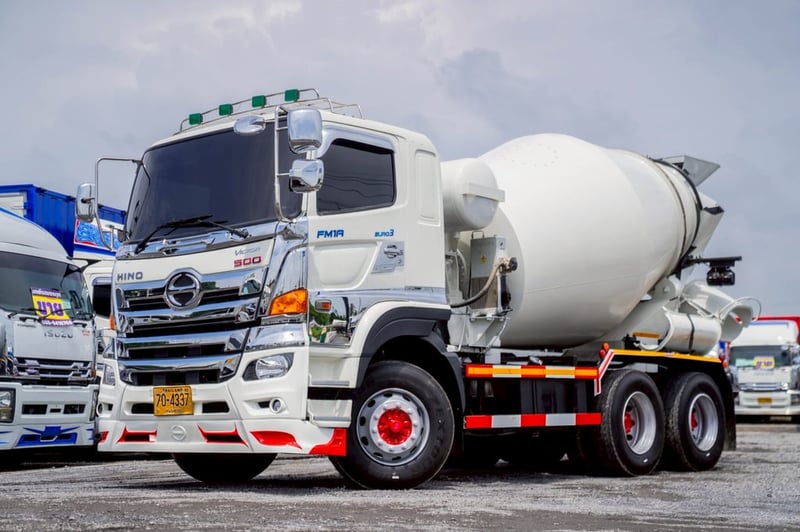รถโม่ 7 คิว HINO Victor 344 ปี 62