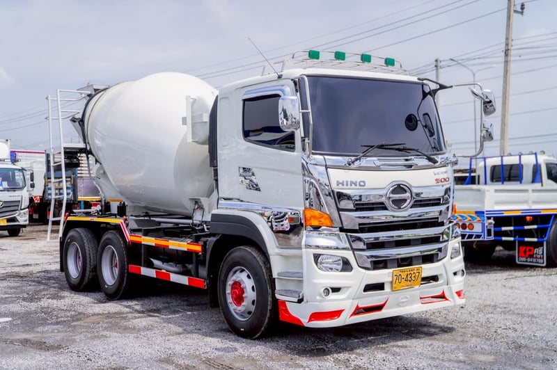 รถโม่ 7 คิว HINO Victor 344 ปี 62 รถโม่ 7 คิว HINO Victor 344 ปี 62