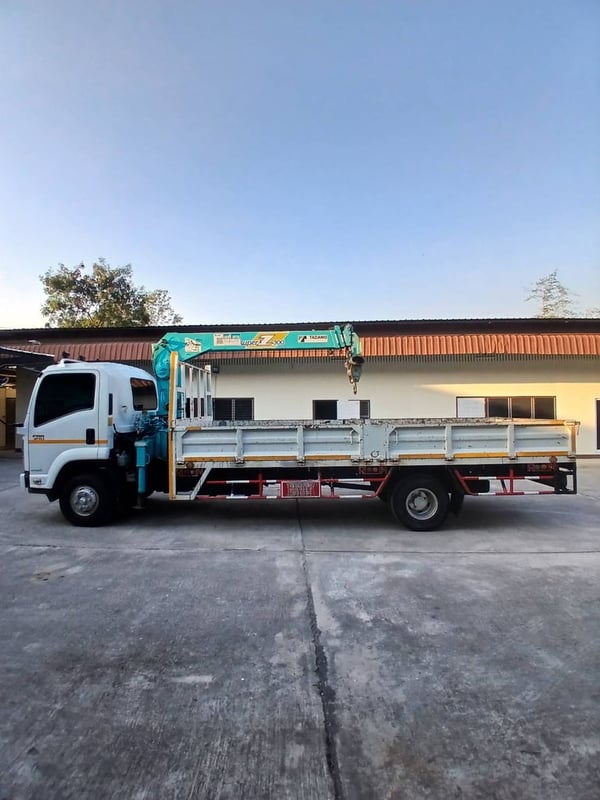 ขายด่วน รถ 6 ล้อติดเครน ISUZU FRR 210 ปี 63 (เจ้าของขายเอง) 