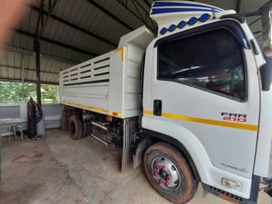 ISUZU FRR 210แรงม้า รถบรรทุก 6ล้อ ดั้มพ์ ปี2019 เลขไมล์น้อยกว่า 50,000 กม.