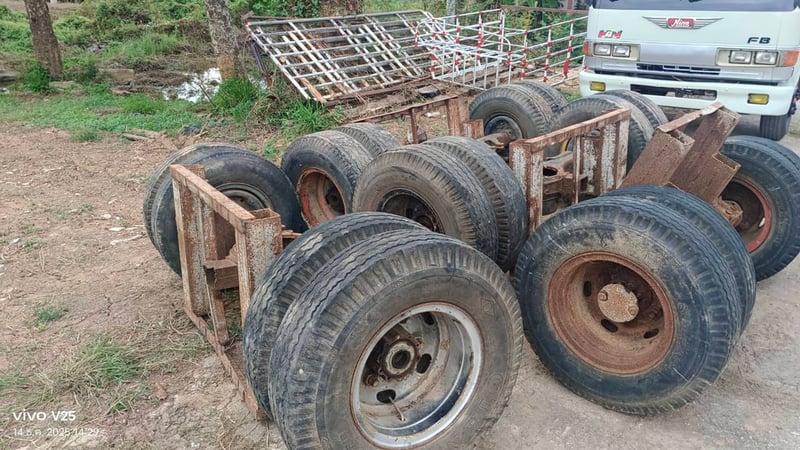 โทร096-0937555 ขาย ล้อเสริมเกษตรกรลากอ้อย,ลากมัน พร้อมกะทะ