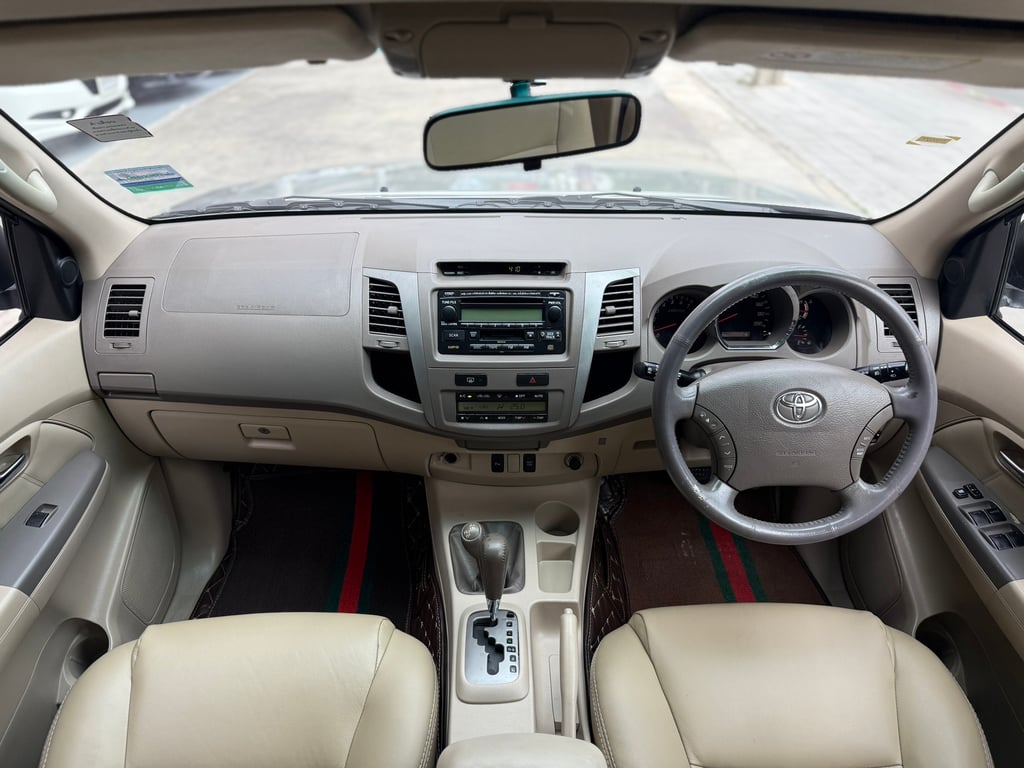 Fortuner 2.7V ขับ4WD เบนซิน+LPG หัวฉีดประหยัดพร้อมใช้ Fortuner 2.7V ขับ4WD เบนซิน+LPG หัวฉีดประหยัดพร้อมใช้
