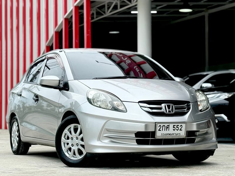 Brio Amaze 1.2V มือเดียว Top สุด ไม่เคยชน