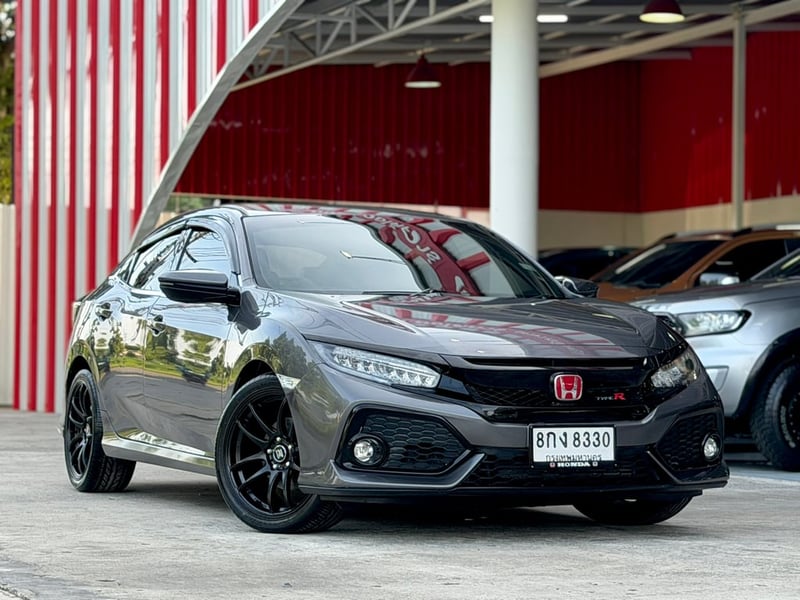 Honda Civic FK 1.5Turbo ท่อ Akapovic ยกเส้น แม็กยางใหม่พึ่งใส่